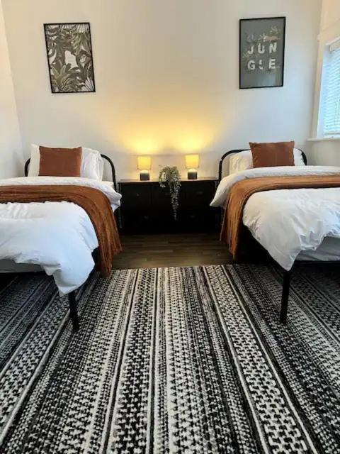 Modern Twin Room Near Ancoats & Etihad Stadium Manchester Buitenkant foto