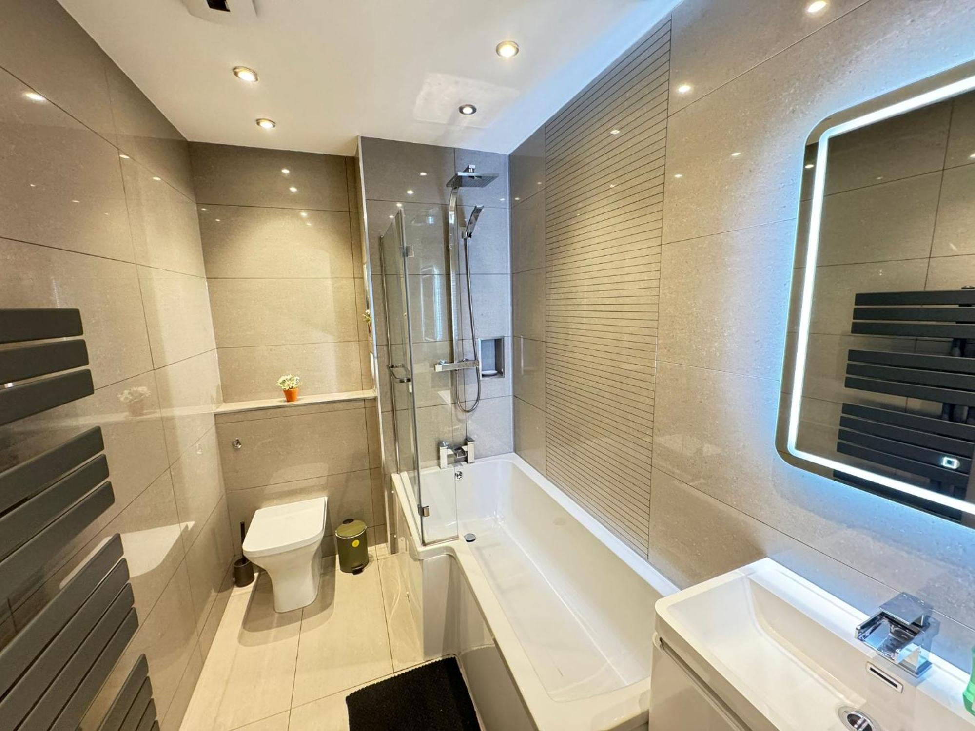 Modern Twin Room Near Ancoats & Etihad Stadium Manchester Buitenkant foto